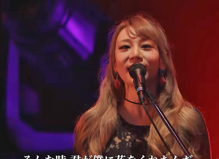 Asami as guest on LIVE DVD/BluRay with Sayaka Yamamoto