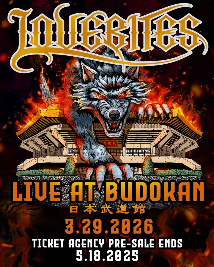 Lovebites · Live at Budokan · 29th March 2026
