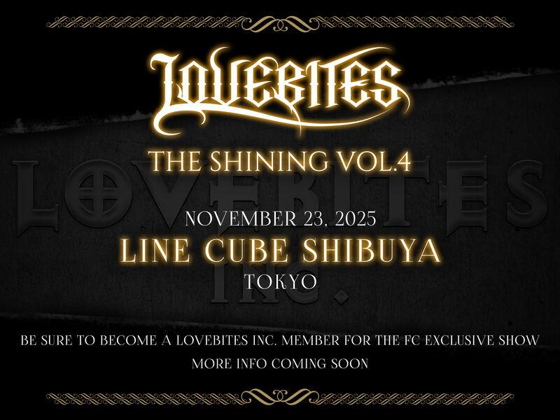 Lovebites · The Shining Vol.4 · 23th Nov 2025